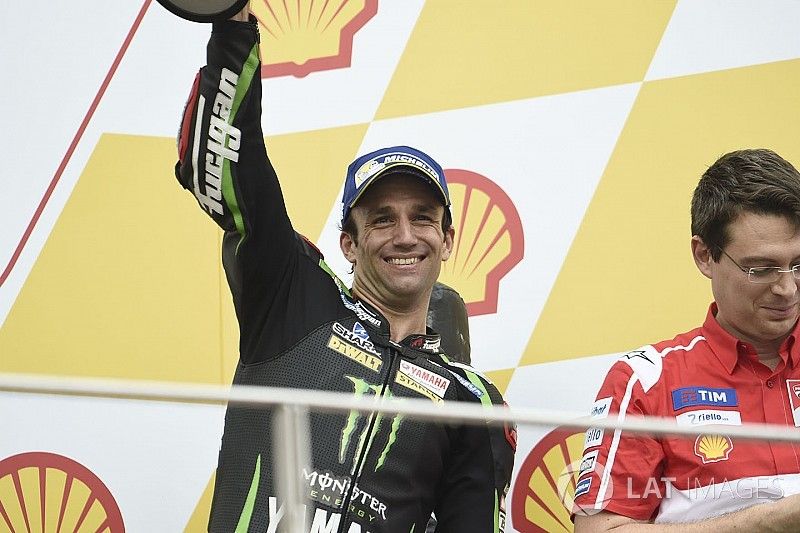 Podio: tercer clasificado, Johann Zarco, Monster Yamaha Tech 3