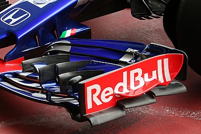 Toro Rosso reveals unique new front wing