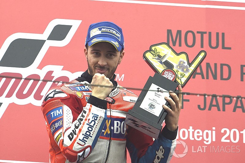 Dovizioso se sente favorito do público ao título