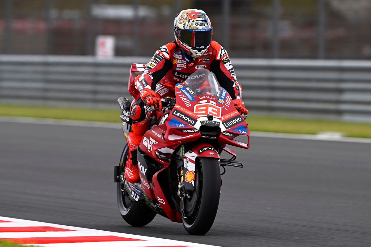 MotoGP: Márquez lidera TL1 em Motegi à frente das Aprilias; Moreira é 11º
