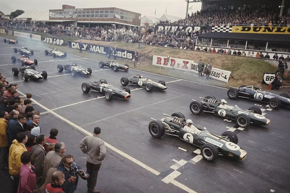 Jack Brabham, Brabham BT19 Repco 3.0 V8, Denny Hulme, Brabham BT20, Dan Gurney, Eagle T1G Climax 2.0 V8