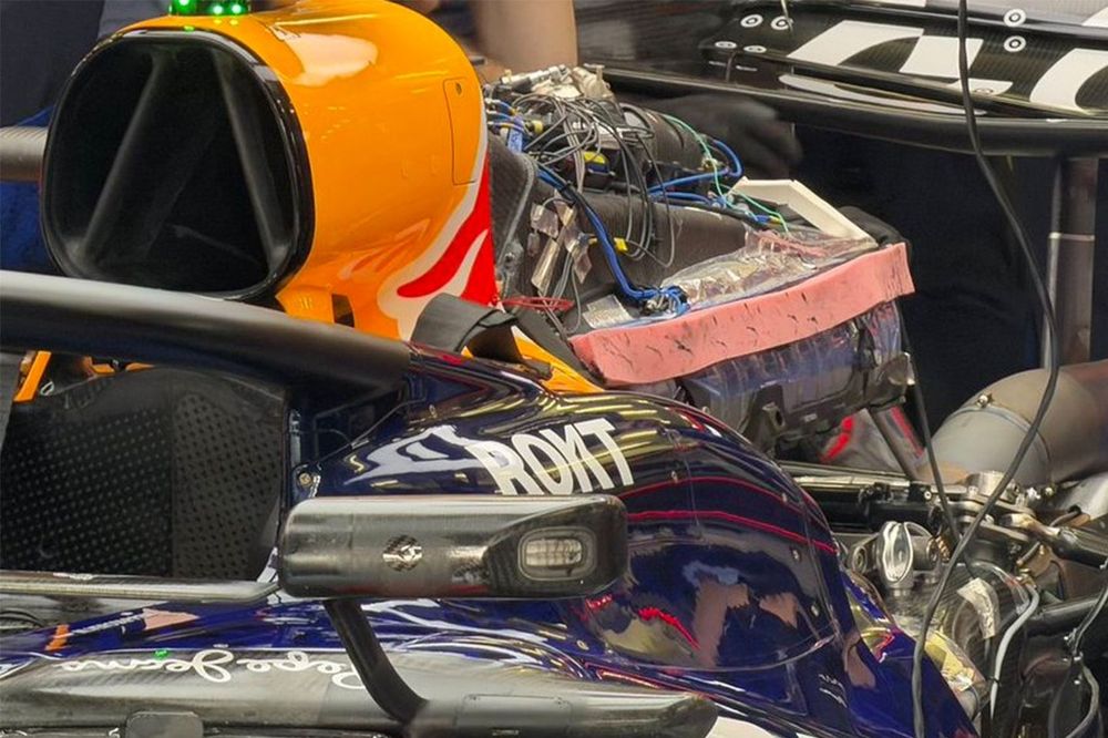 La power unit della Red Bull 