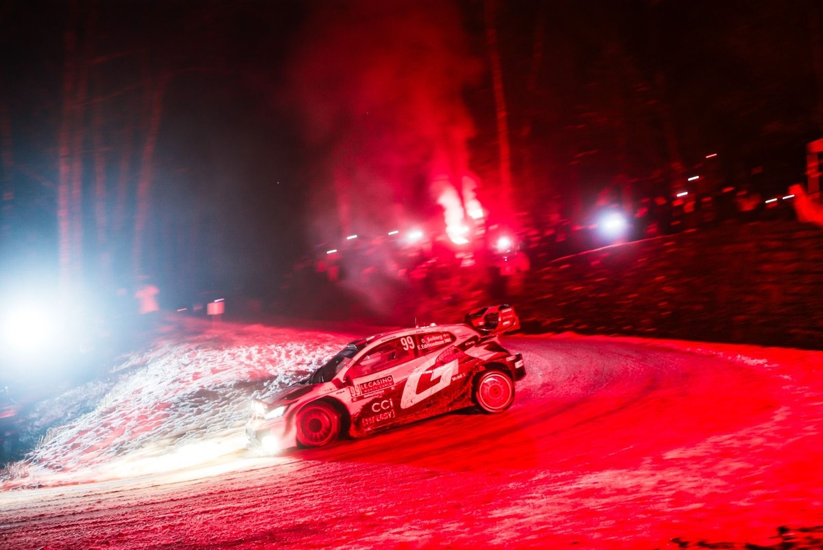 WRC Montecarlo: Solberg lidera tras un jueves marcado por el hielo y el caos
