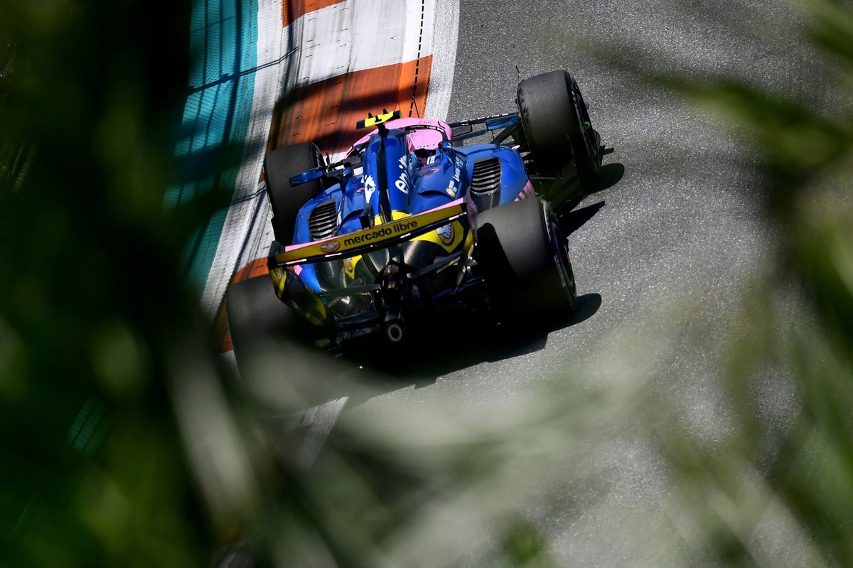 La parrilla de salida para la carrera sprint del GP de Miami de F1 2026
