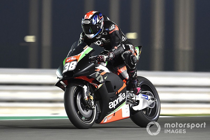 Smith, un travail chez Aprilia
