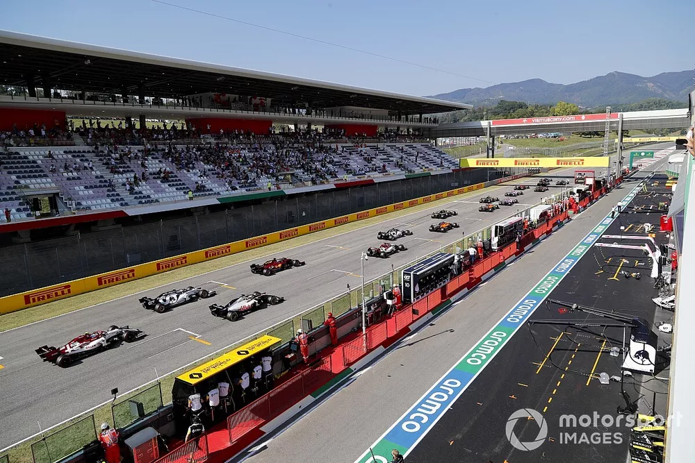 Start of the race