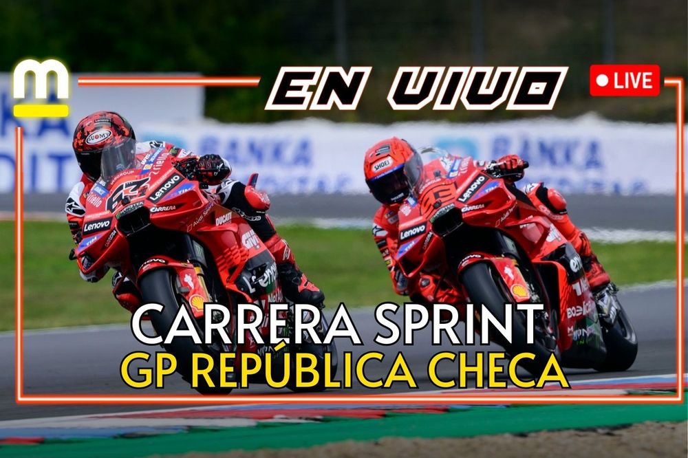 EN VIVO Carrera Sprint MotoGP GP Rep&uacute;blica Checa 2025