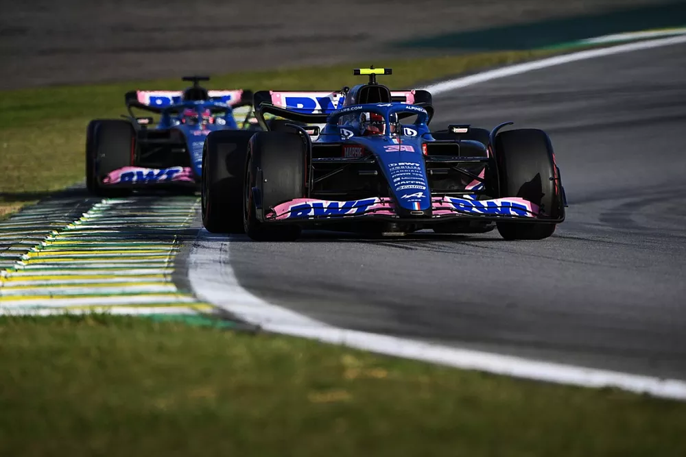 Esteban Ocon, Alpine A522, Fernando Alonso, Alpine A522