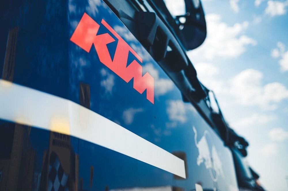 El logo de KTM