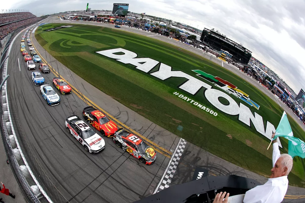 Race start, Daytona 500