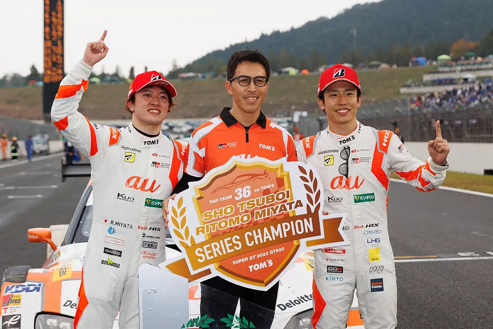 宮田莉朋, 坪井翔, #36 au TOM'S GR Supra