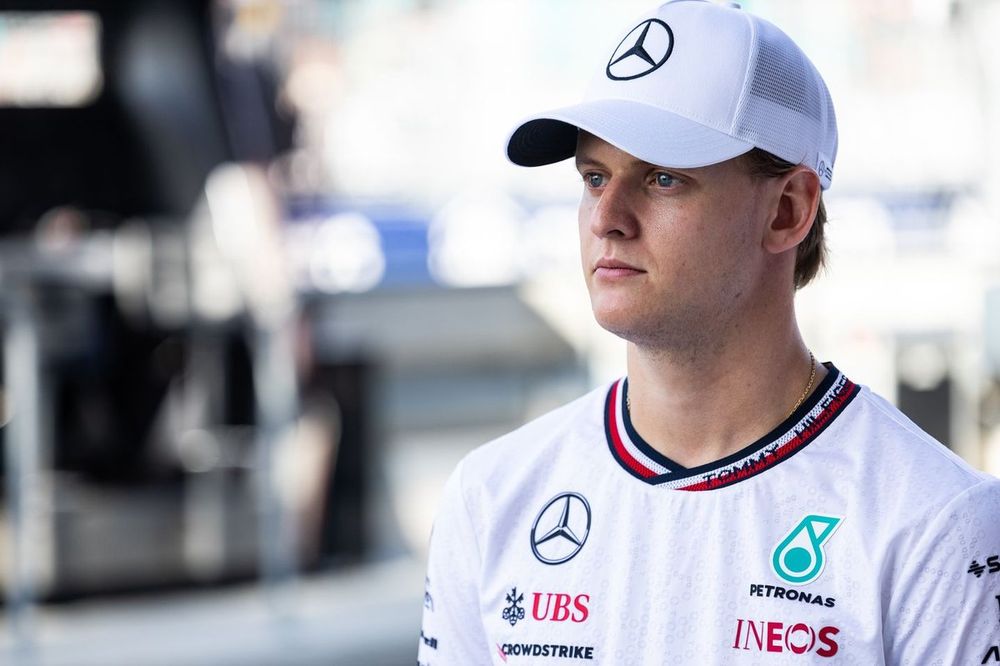 Mick Schumacher, Reserve Driver, Mercedes-AMG F1 Team, for Pirelli hot laps 