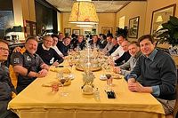 A curiosa "Última Ceia" da F1 em Ímola