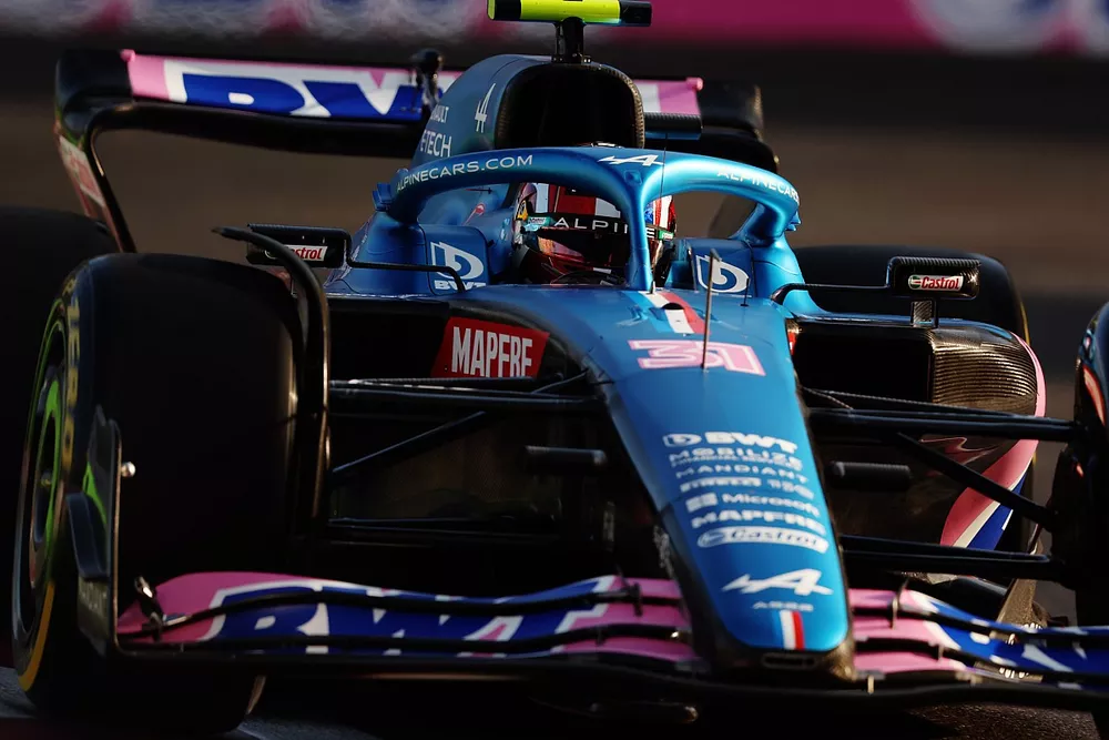 Esteban Ocon, Alpine A522