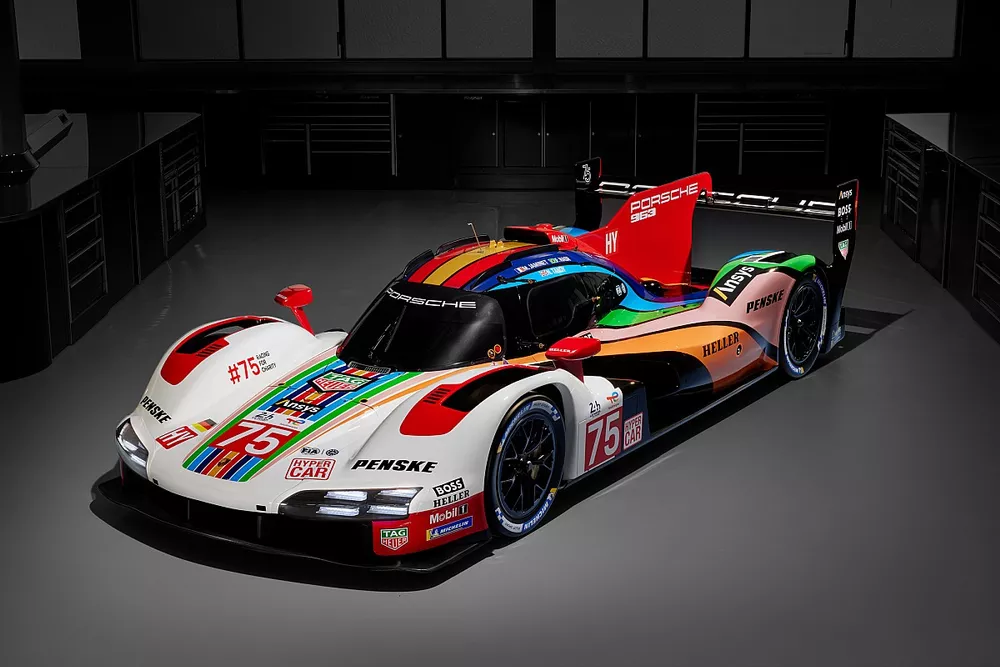 Porsche 963, Porsche Penske Motorsport, livery for the 24h of Le Mans