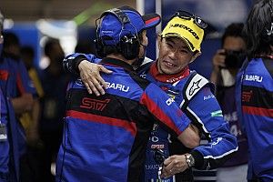 ニュルでも富士でも、夢の中でもQ1が頭をよぎった……61号車スバルの井口卓人が悪しき流れを払拭|スーパーGT第3戦鈴鹿:GT300PP会見