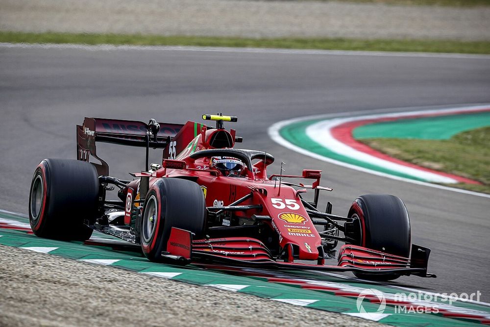 Carlos Sainz Jr., Ferrari SF21