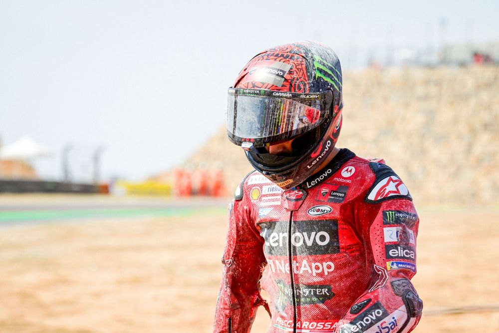 Francesco Bagnaia, Ducati Team crash