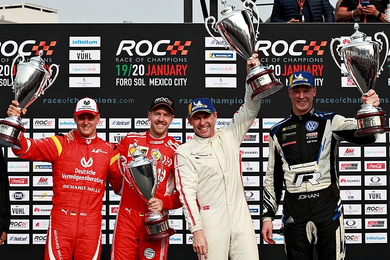 Race Of Champions: Tim Nordik taklukkan duet Vettel-Schumacher