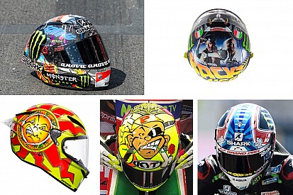 Fotogallery: i caschi celebrativi usati dai piloti di MotoGP nel 2018