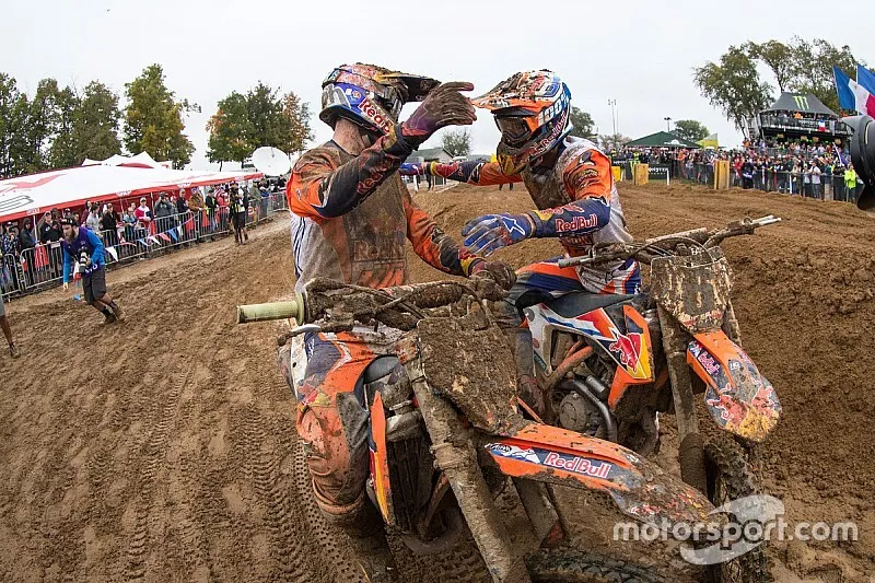 Jeffrey Herlings en Glenn Coldenhoff, Red Bull KTM Factory Racing