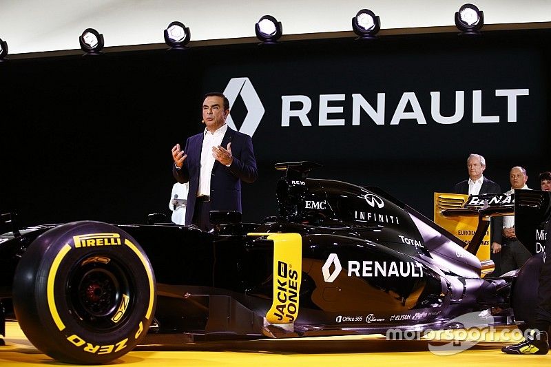 Presidente de Renault Carlos Ghosn
