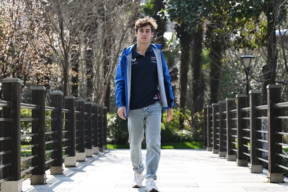 Franco Colapinto, reservecoureur, Alpine F1