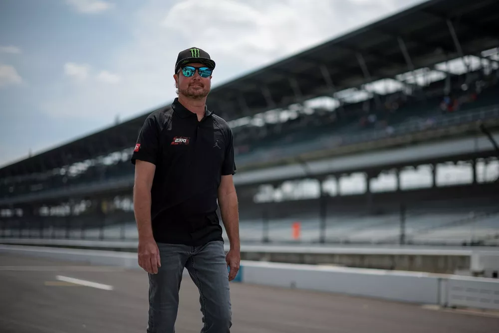 Retired NASCAR driver Kurt Busch