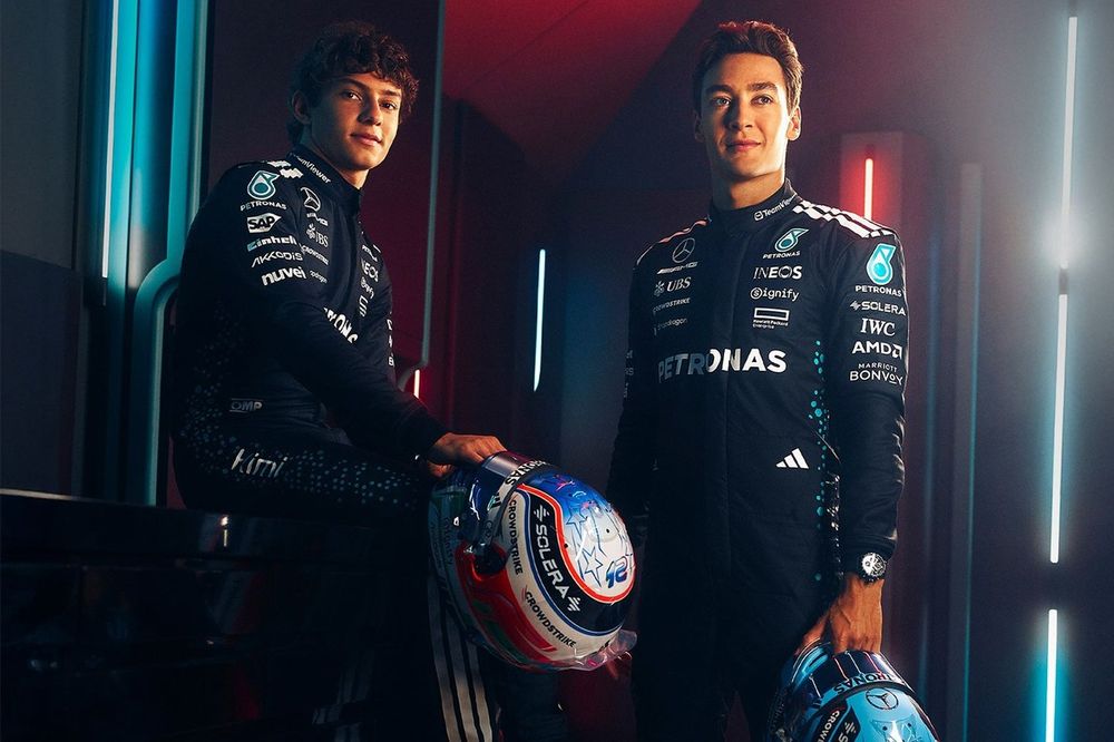 Andrea Kimi Antonelli e George Russell, Mercedes
