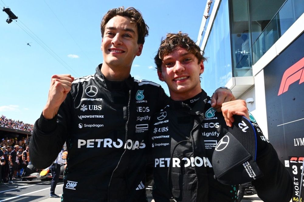 George Russell, Mercedes, Andrea Kimi Antonelli, Mercedes