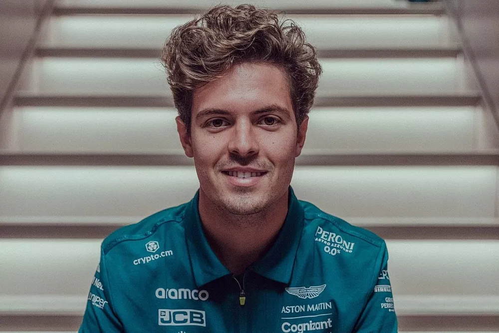 Felipe Drugovich, piloto reserva de Aston Martin