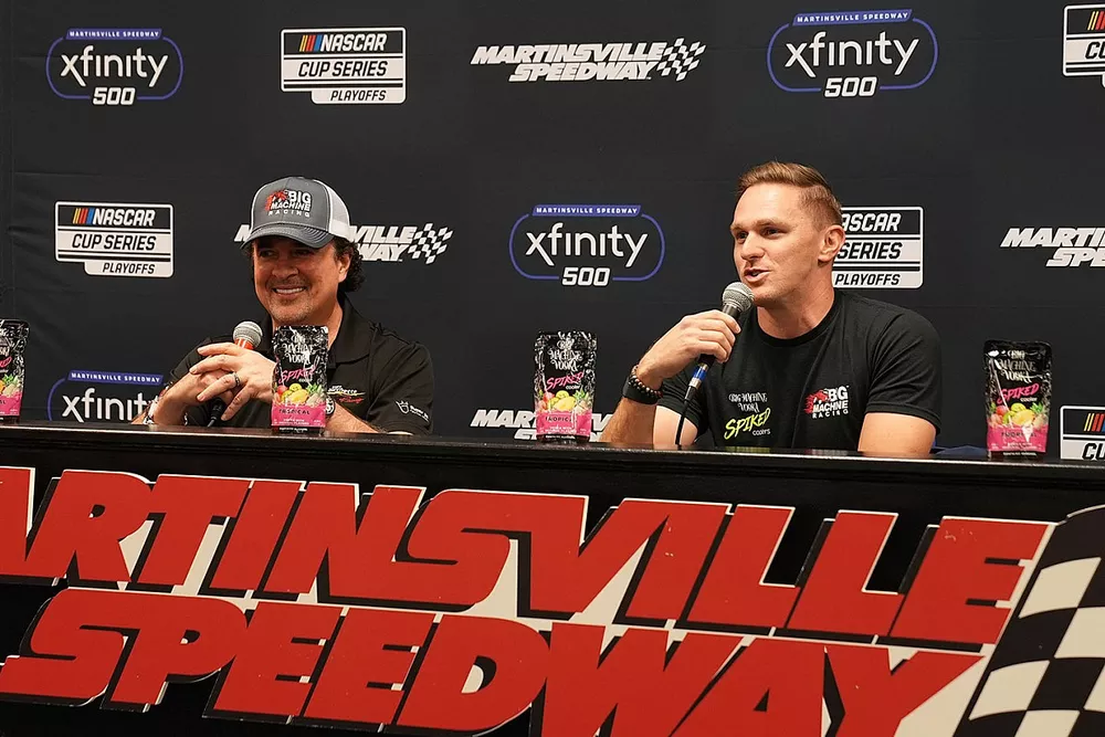 Team owner Scott Borchetta and  driver Parker Kligerman