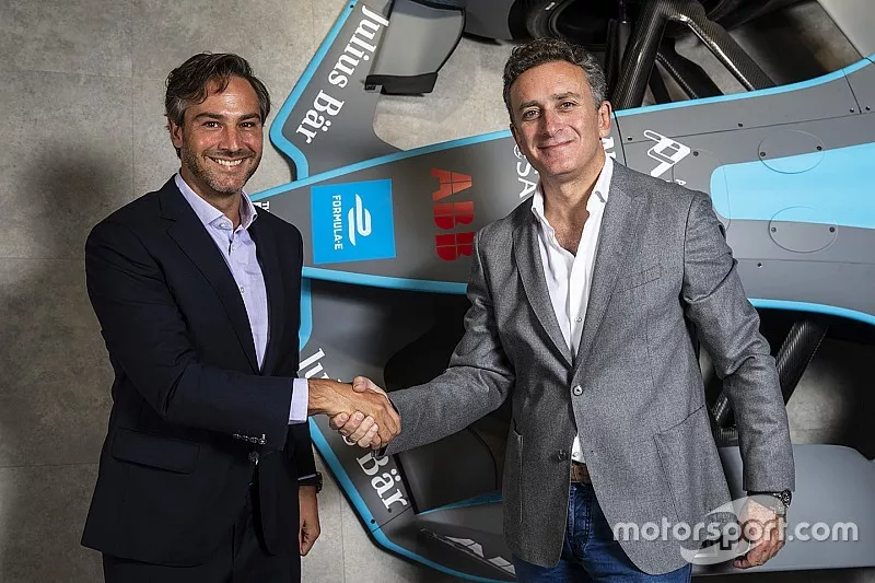Jamie Reigle, CEO ABB FIA Formula E with Alejandro Agag, Chairman ABB FIA Formula E
