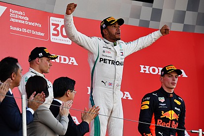 Hamilton, orgulloso y agradecido por la "bestia" de Mercedes en Japón