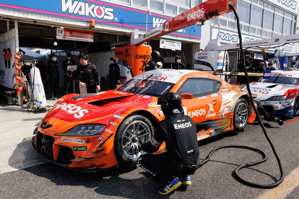 14号車ENEOS X PRIME GR Supraが首位発進｜スーパーGT岡山公式テスト