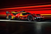 Ferrari presenta la decoraci&oacute;n del Hypercar 499P del WEC 2024