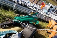 VIDEO Suzuka Súper Fórmula: Accidente pone fin a la carrera