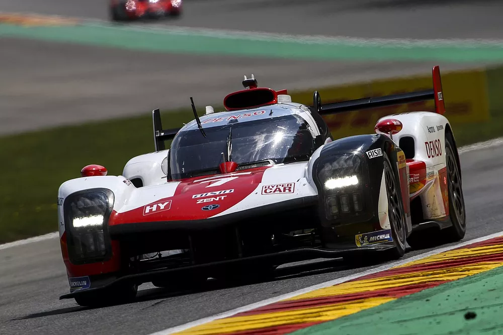 #7 Toyota Gazoo Racing Toyota GR010 - Hybrid: Mike Conway, Kamui Kobayashi, Jose Maria Lopez 