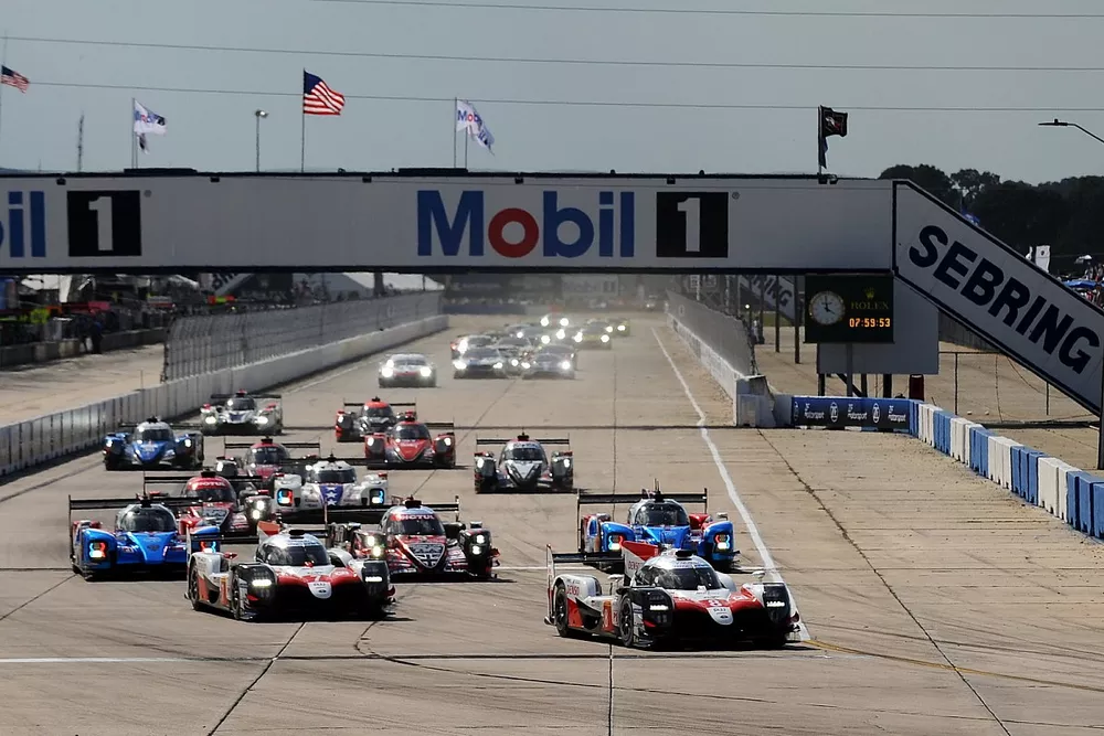 Le d&eacute;part des 1000 Miles de Sebring