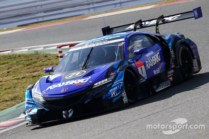 #1 Kunimitsu Honda NSX-GT: Jenson Button, Naoki Yamamoto