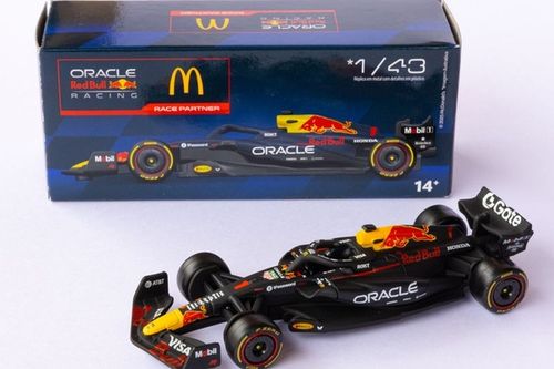 McDonald's e Red Bull lançam parceira em miniatura de F1; confira