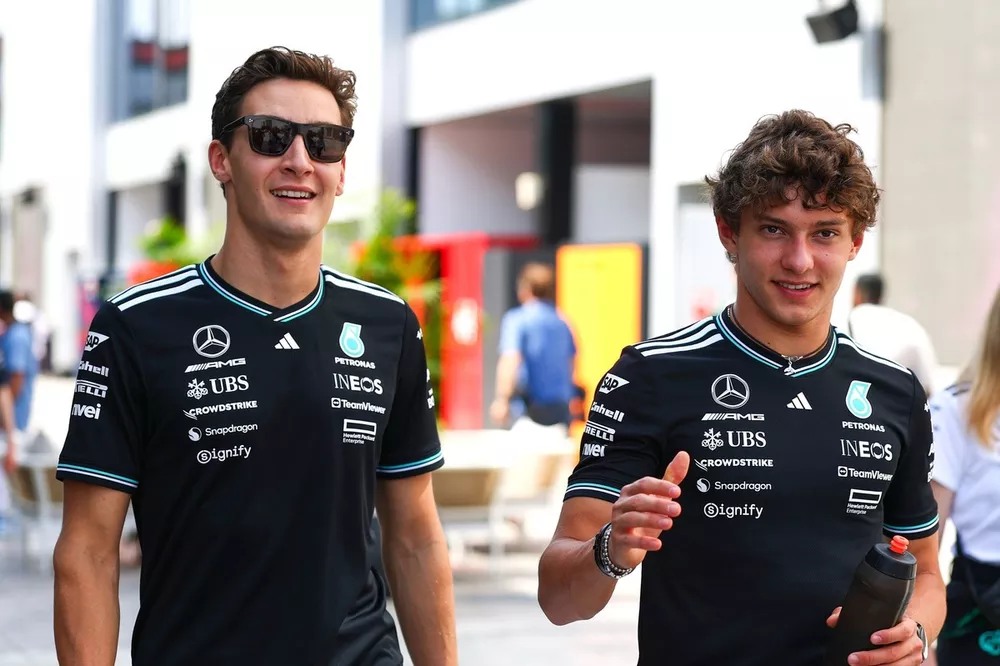 George Russell, Mercedes, Andrea Kimi Antonelli, Mercedes 