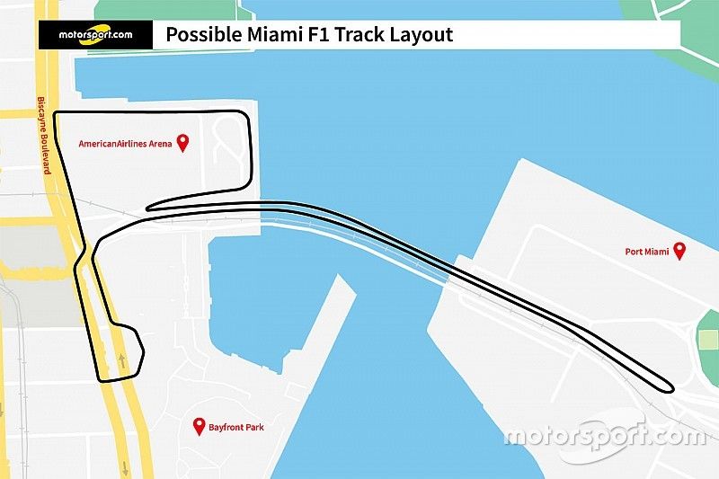Proyecto de diseño de la pista de F1 en Miami