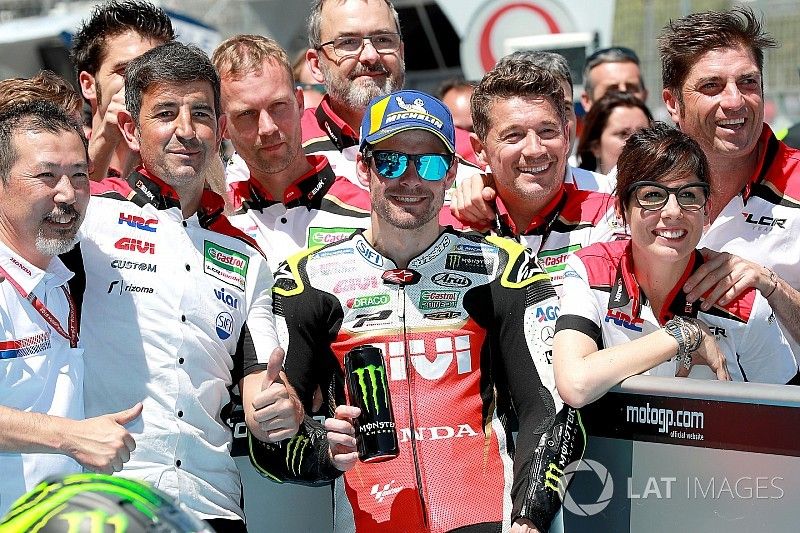 Ganador de la pole Cal Crutchlow, Team LCR Honda