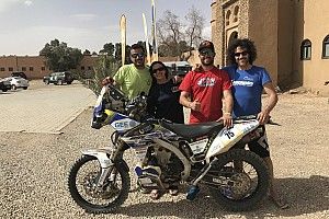 Los Merino, una familia de aventura por el desierto 