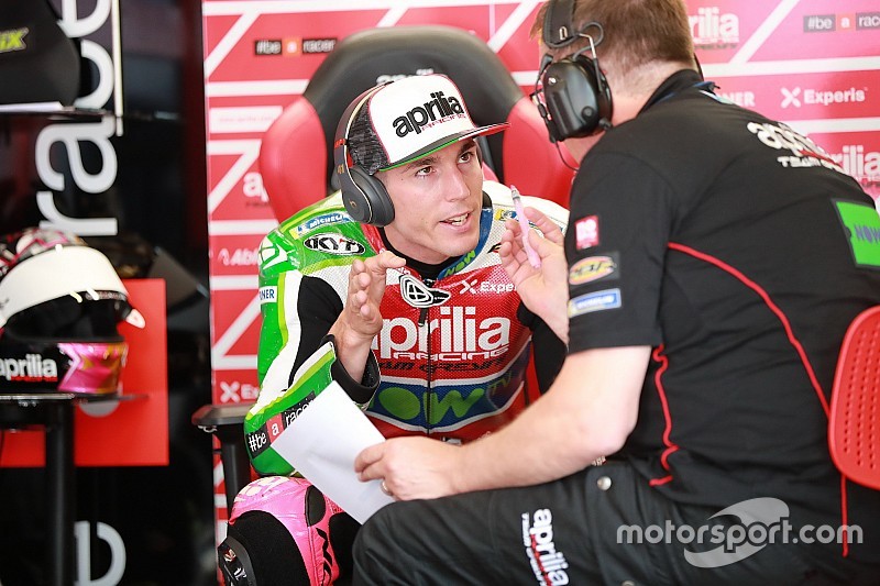 Aprilia: Espargaro dimesso dall'ospedale dopo il crash del Sachsenring. Alte le possibilità di vederlo a Brno