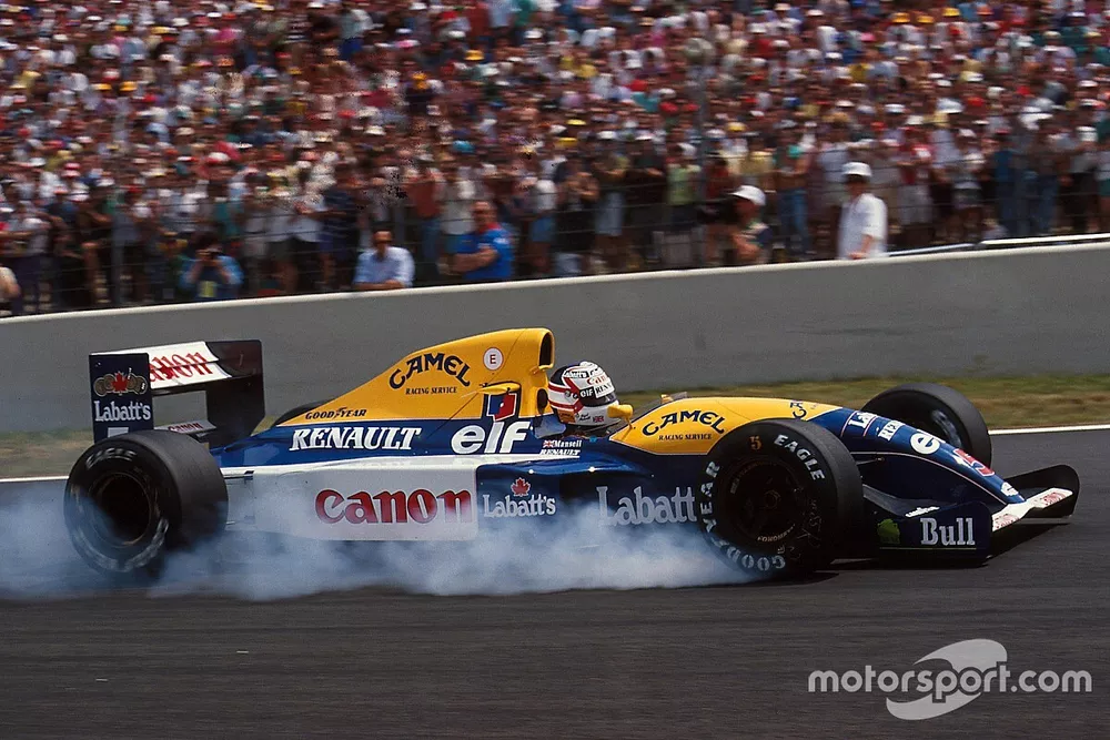 Nigel Mansell, Williams Renault FW14