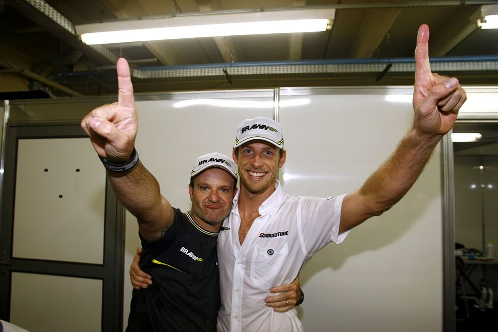 Jenson Button, Brawn GP, Rubens Barrichello, Brawn GP