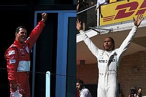 Comparaci&oacute;n los 6 t&iacute;tulos de Schumacher y Hamilton