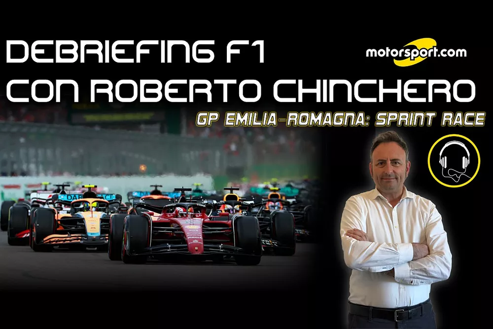 Cover "Debriefing F1 con Roberto Chinchero": GP Emilia Romagna Sprint Race
